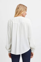 Haida Blouse, Blanc de Blanc image 2