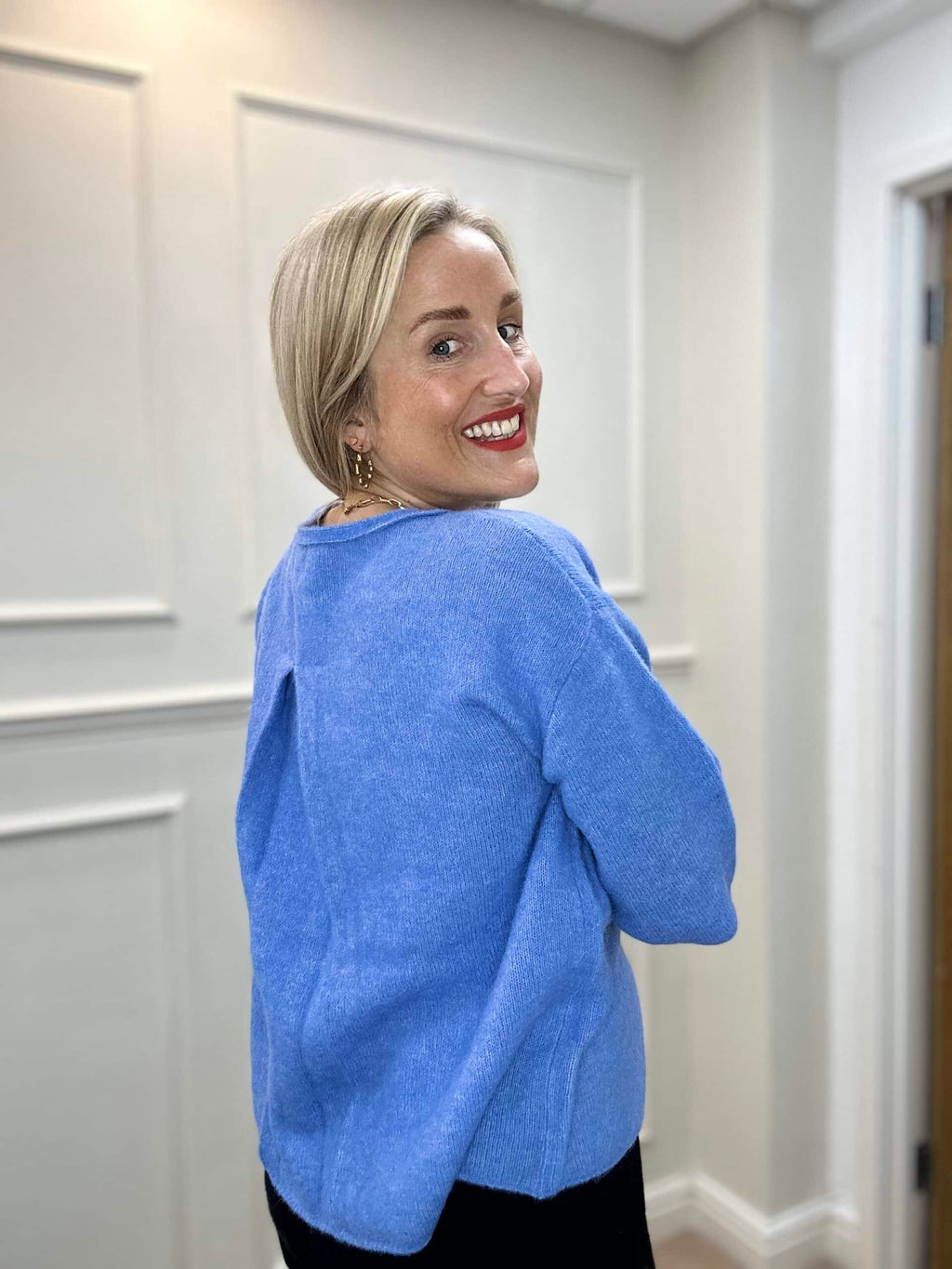 Riette Pleat Pullover, Provence image 2