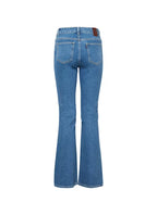 Talia High-Waisted Boot Cut Jean, Mid Blue Denim image 7