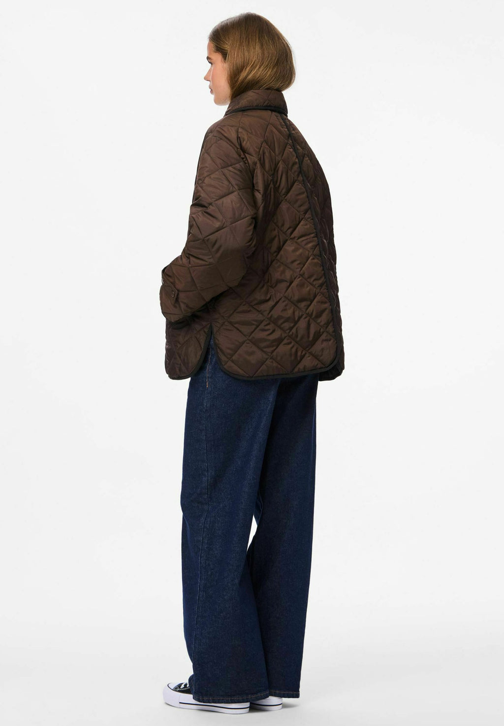Emily Quilted Jacket, Hot Fudge