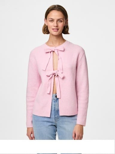 Tilly Tie Knit, Pink image 0