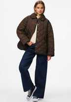 Emily Quilted Jacket, Hot Fudge