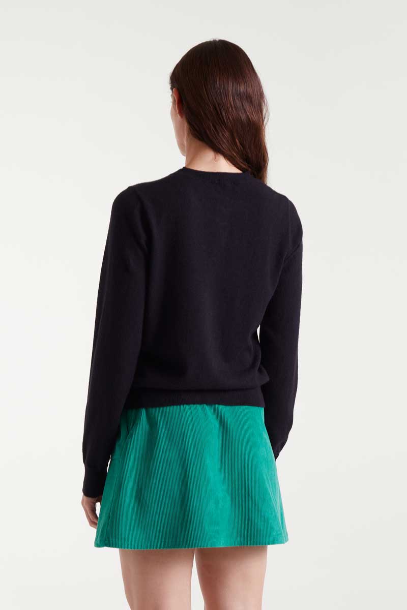 Valeria Cardigan, Black image 5