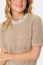 Makenna Pullover, Tiger's Eye Melange image 1