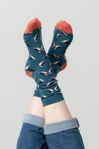 Puffin Keyring & Socks Gift Box image 3
