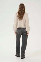 Ellie Cardigan, Feather Grey Melange image 3