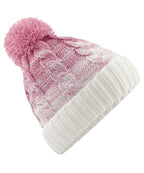 Carrie Pompom Hat, Pink Cream image 1