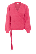 Larna Wrap Cardigan, Fruit Dove image 5