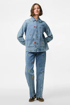 Jidi Shacket, Medium Blue Denim image 1