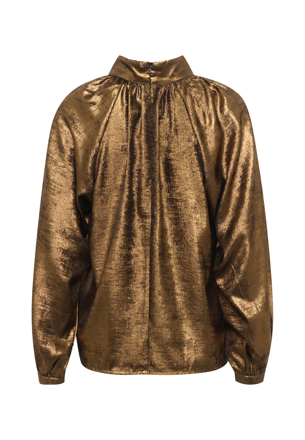 Elvie Ronya Blouse, Copper — Soaked in Luxury