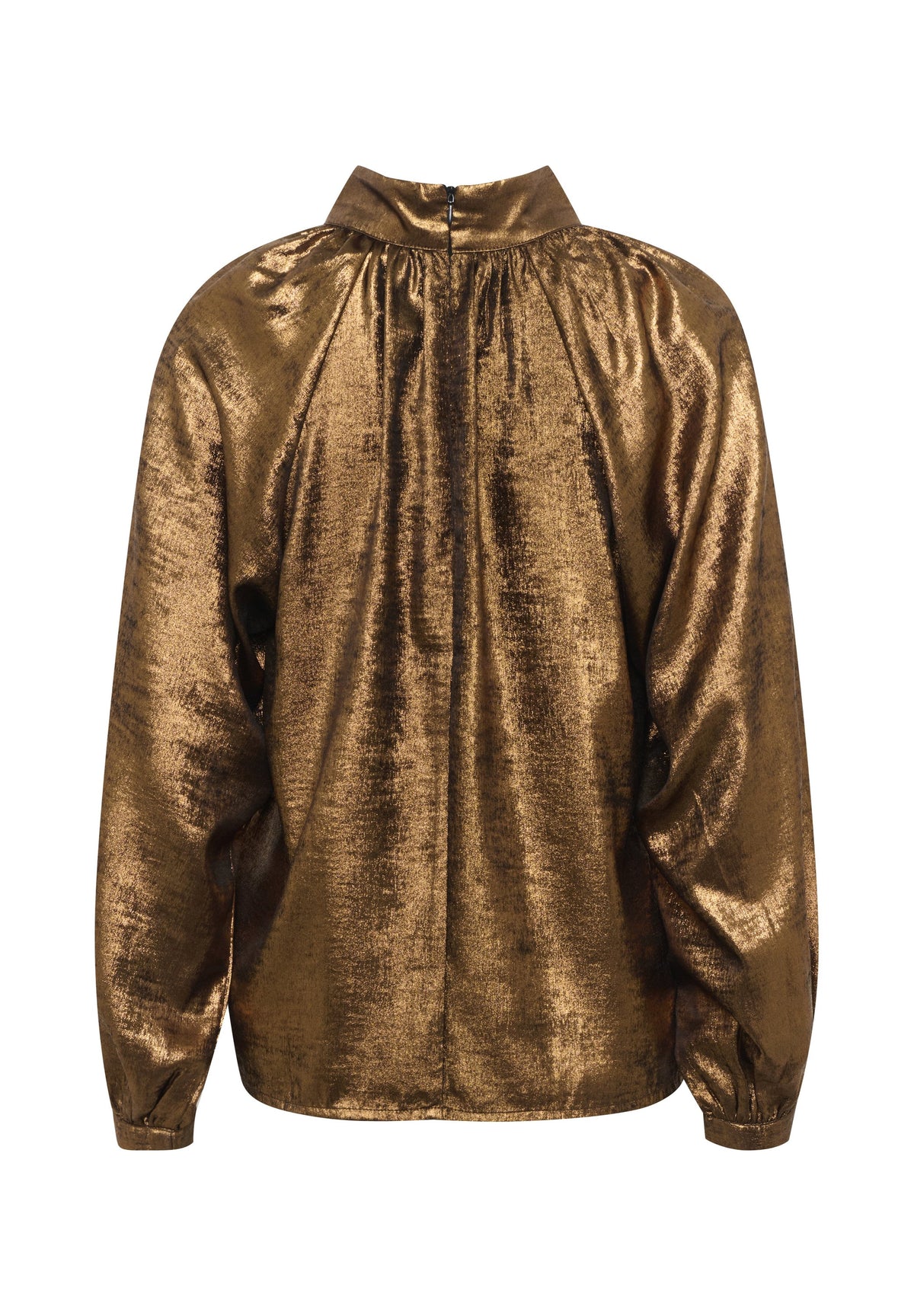 Elvie Ronya Blouse, Copper — Soaked in Luxury
