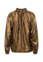 Elvie Ronya Blouse, Copper — Soaked in Luxury