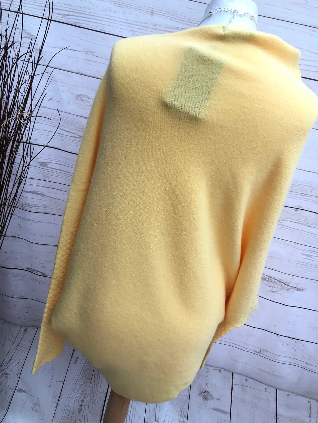 Asymmetric Knit, Lemon image 5