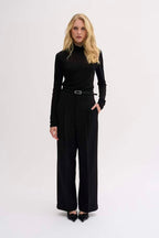 Rollneck Top, Black image 4