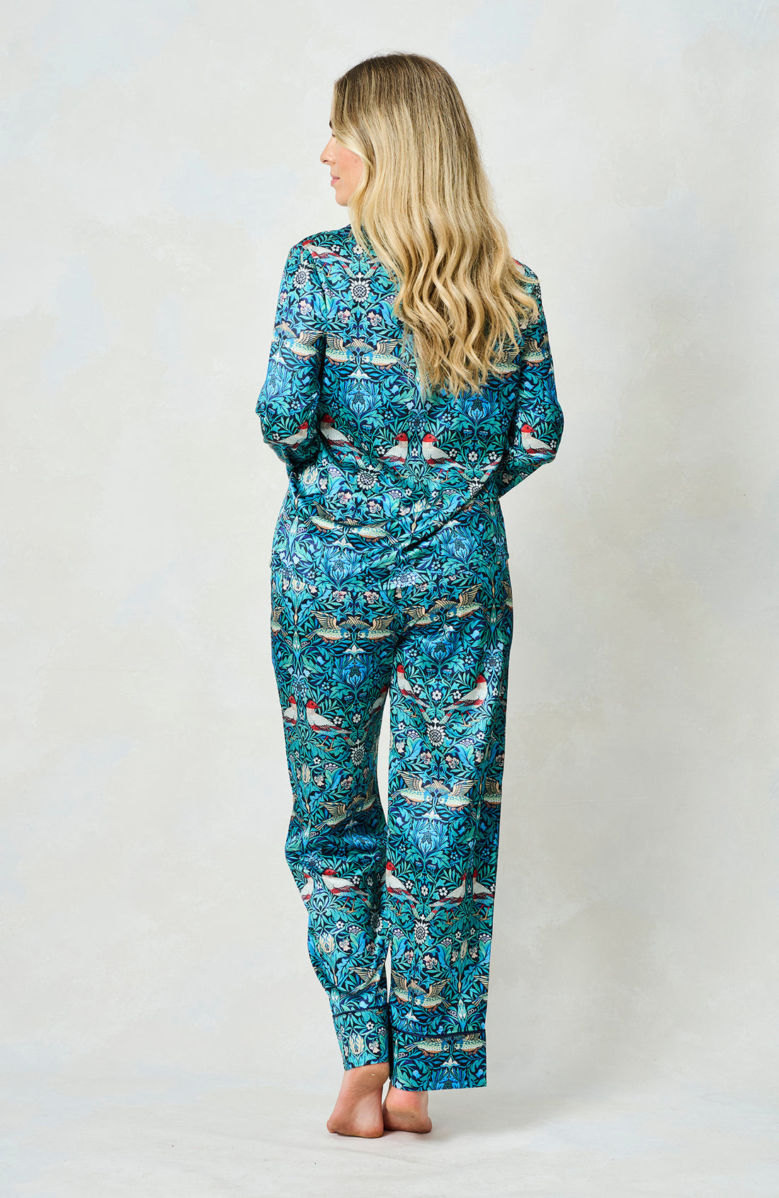 Maggie Satin Pyjamas, William Morris print image 5