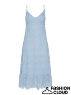 Vilde Strap Dress, Cashmere Blue image 5