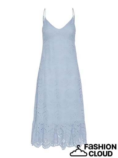 Vilde Strap Dress, Cashmere Blue image 5