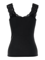 Barbera Lacy Top, Black image 5