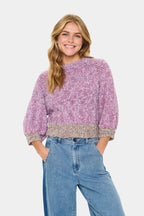 Mylene Pullover, Red Violet image 0