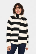 Garbie Scarf, Ice Black Stripe image 1