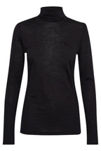 Rollneck Top, Black image 5