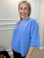 Riette Pleat Pullover, Provence image 0