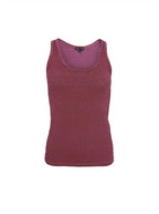Faye Lurex Vest Top, Rosebud colour image 1