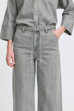 Kimu Jeans, Mid Grey Denim
