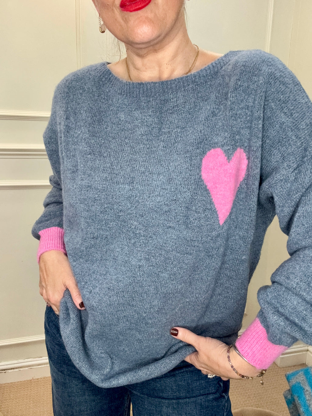 Skylar Jumper, Blue