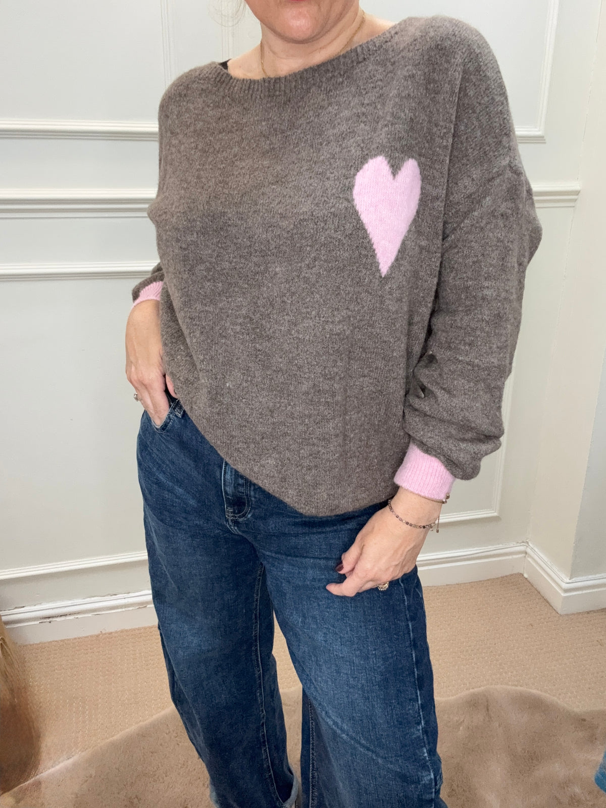 Skylar Jumper, Malt Pink