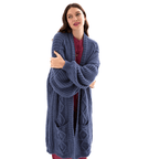Stevie Maxi Cardigan, Denim Blue