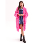 Stevie Maxi Cardigan, Hot Pink