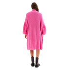Stevie Maxi Cardigan, Hot Pink