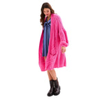 Stevie Maxi Cardigan, Hot Pink