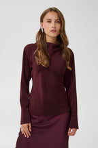 Umaliesz Blouse, Winetasting Red