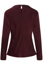 Umaliesz Blouse, Winetasting Red