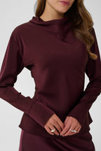 Umaliesz Blouse, Winetasting Red