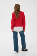 Uwenasz Pullover, True Red Melange