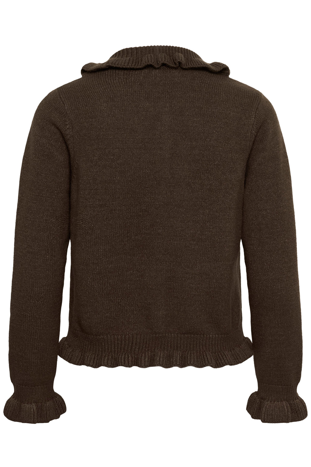 Uminasz Cardigan, Chocolate Brown Melange