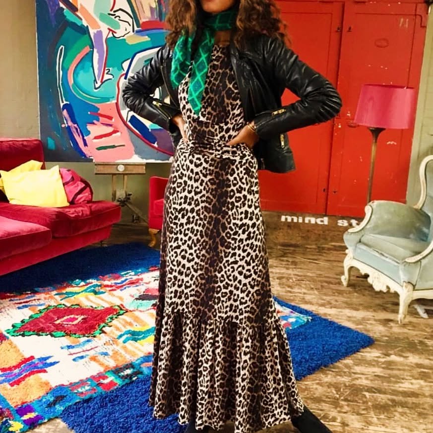 Onjenu Yana Maxi Leopard - styled